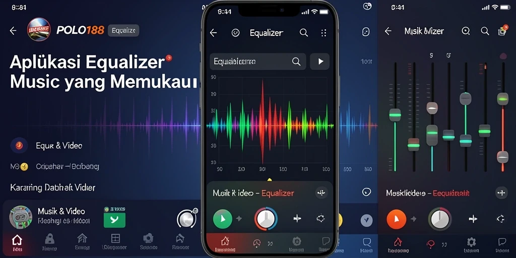 Tampilan antarmuka POLO188 yang intuitif untuk pengaturan Equalizer.